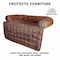 Pet Adobe Furniture Protector Pet Cover with Shredded Memory Foam filled 30" x 30.5"for Dogs and Cats (Brown) 626052WPN - alternate 2